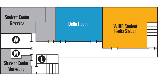 Floor Map | Student Center | SIU